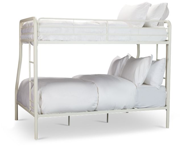 Rory White Metal Bunk Bed