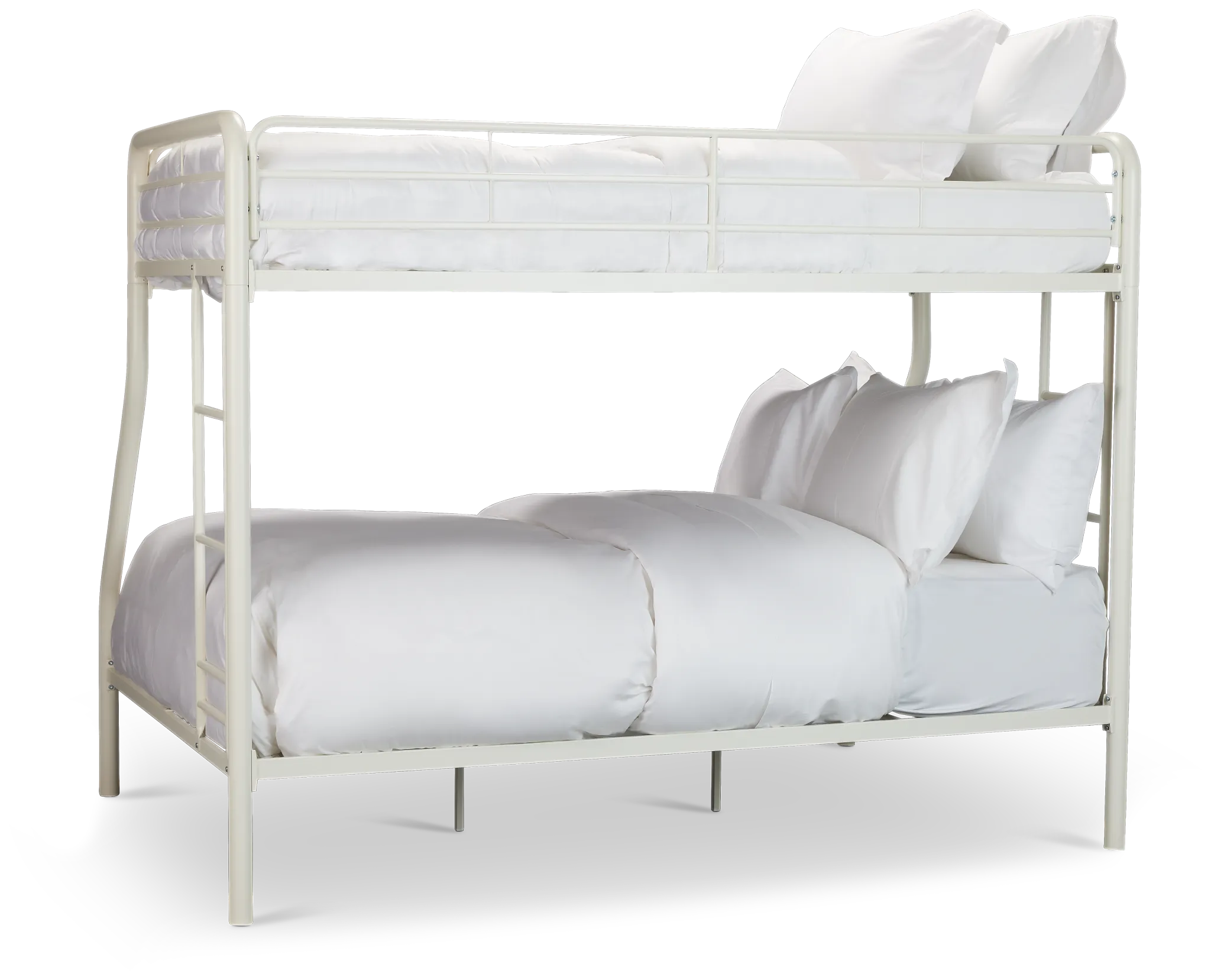Rory White Metal Bunk Bed