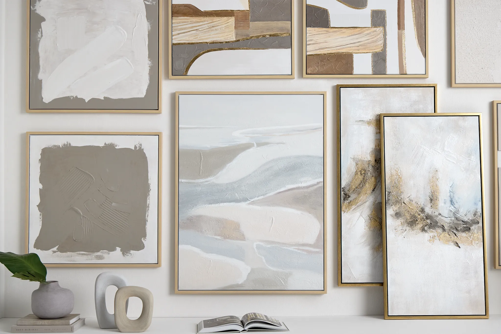 Wade Gray Canvas Wall Art