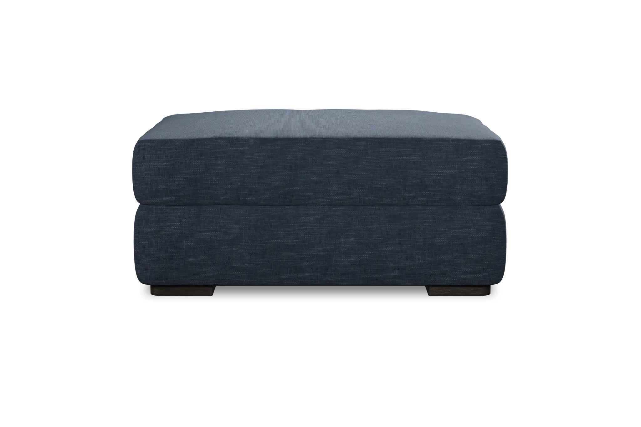 Edgewater Elevation Dark Blue Ottoman Edgewater Elevation Dark Blue Ottoman
