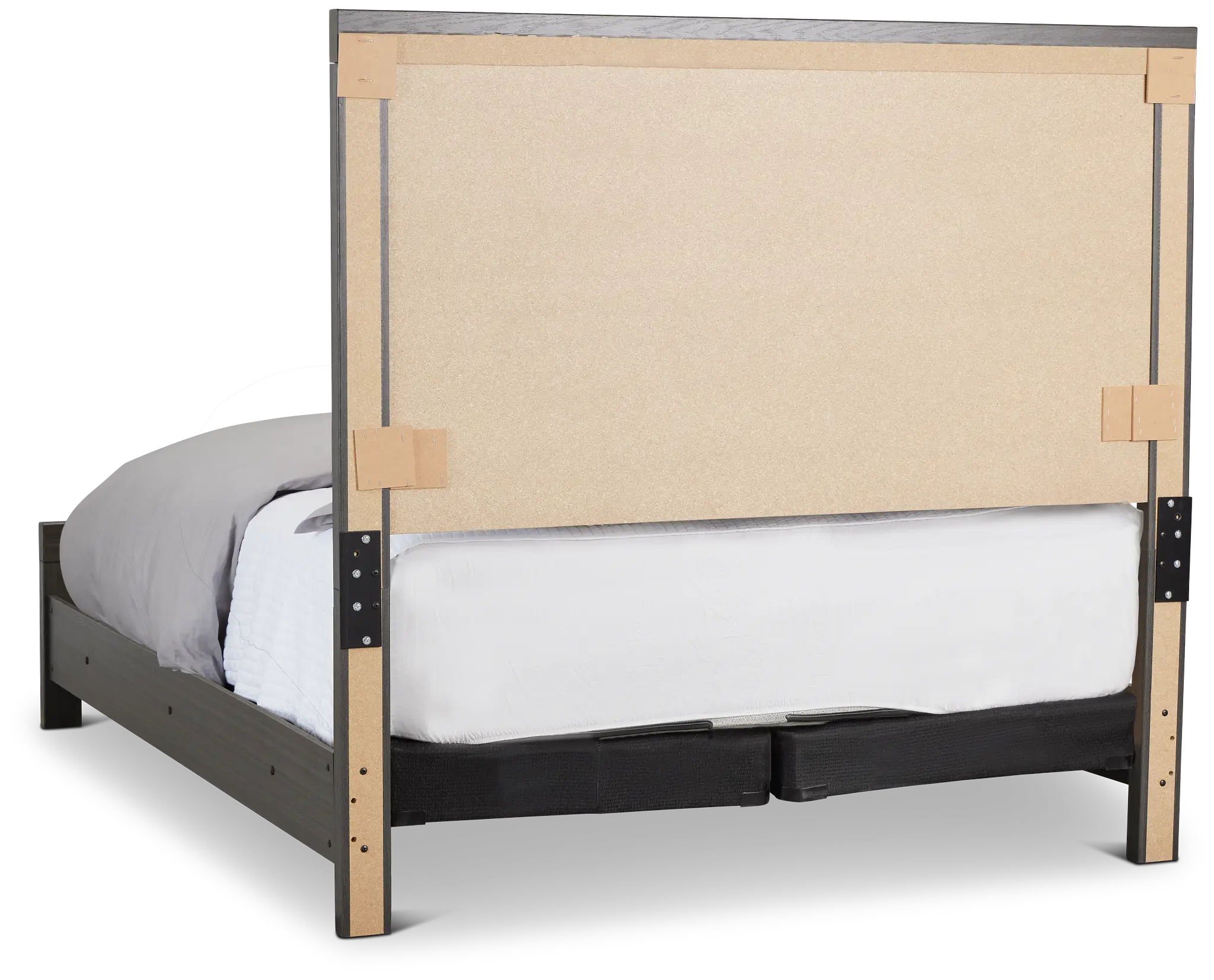 Everett Gray Panel Bed Everett Gray Panel Bed