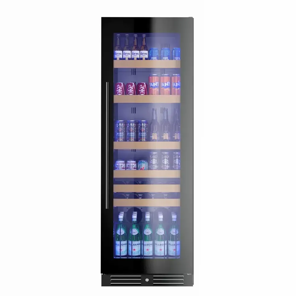 Xo Appliance 2470 Series Beverage Center Black Rvrbl Door Specialty Refrigerator