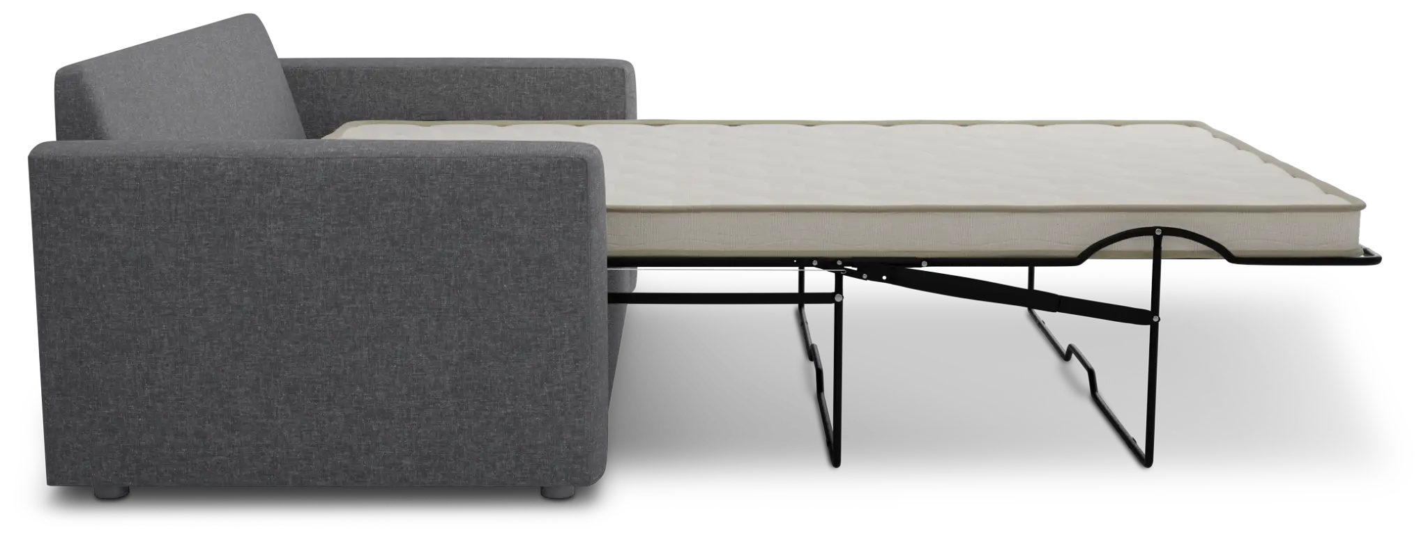 Siesta Delray Dark Gray Fabric Innerspring Sleeper Siesta Delray Dark Gray Fabric Innerspring Sleeper