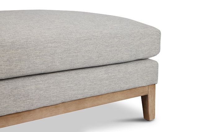 Emma Gray Fabric Cocktail Ottoman