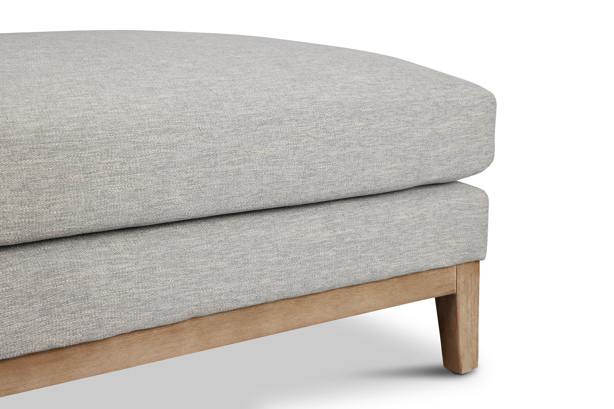 Emma Gray Fabric Cocktail Ottoman Emma Gray Fabric Cocktail Ottoman