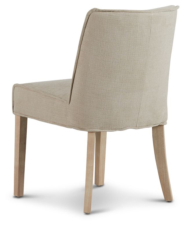 Tiba Gray Upholstered Side Chair