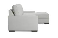 Edgewater Revenue White Right Chaise Sectional