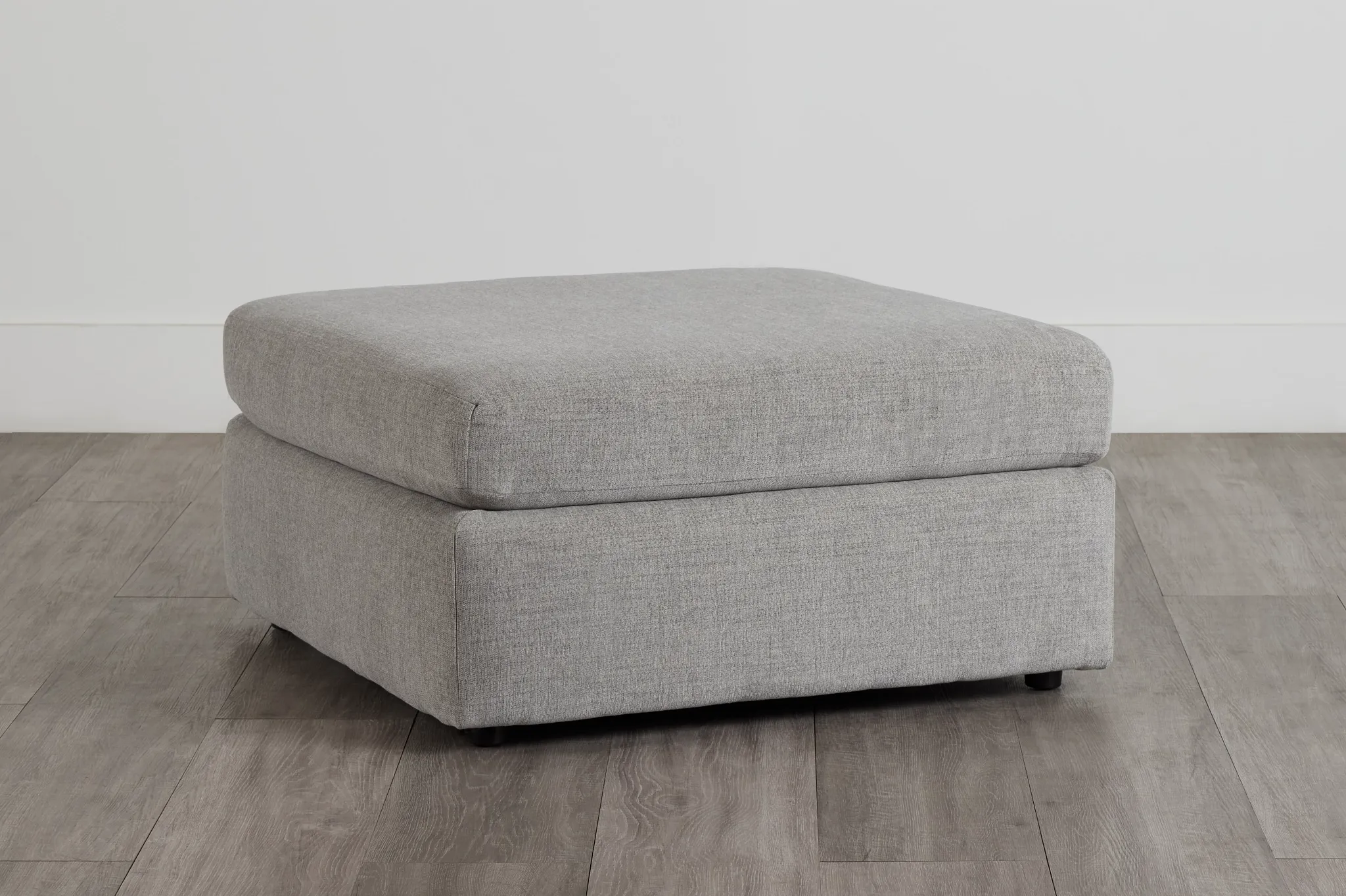 Noah Gray Fabric Cocktail Ottoman