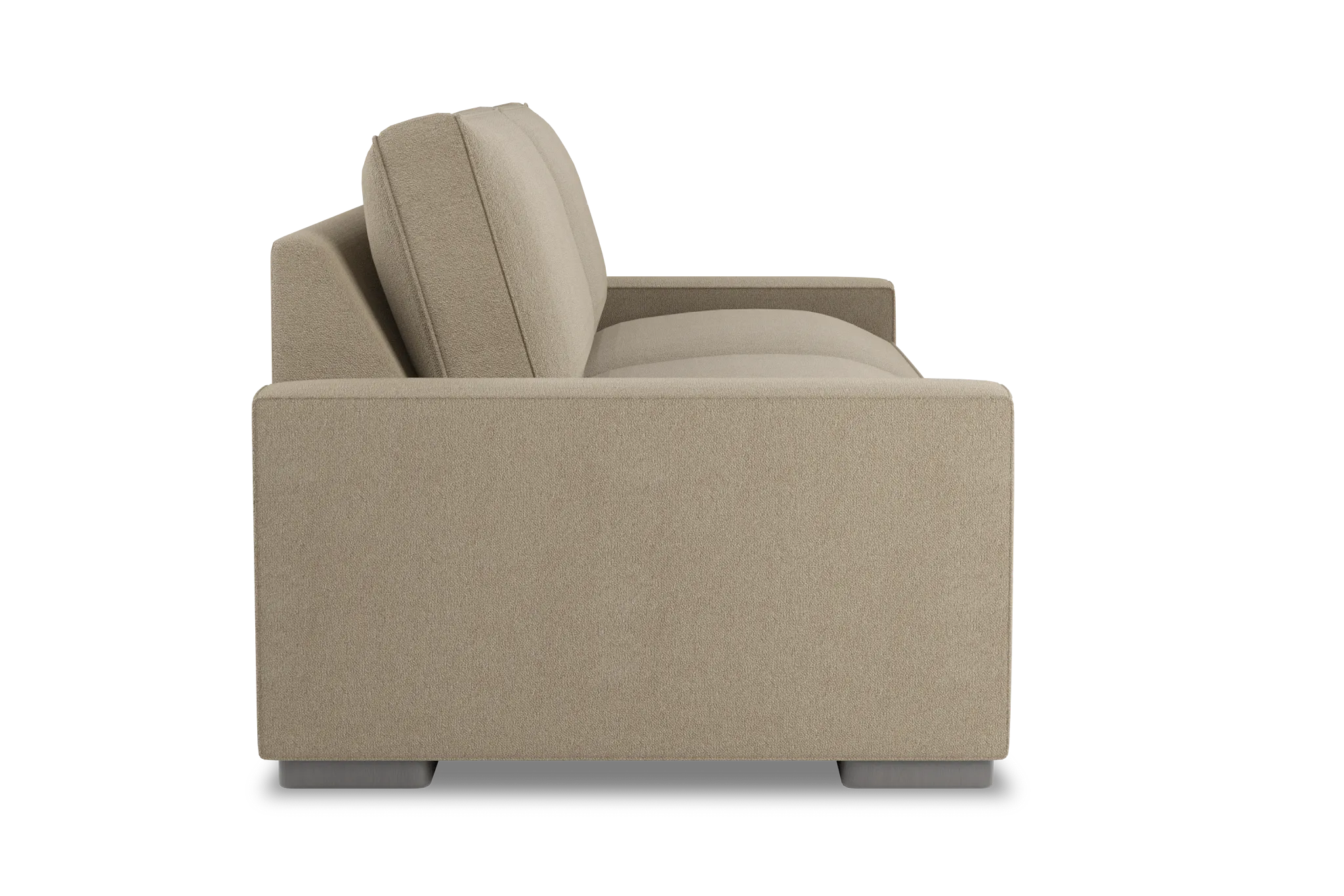 Edgewater Elite Taupe 96" Sofa W/ 2 Cushions