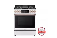 Lg 6338 Series White Gas Range