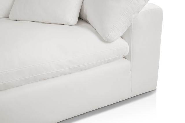 Nixon White Fabric 6-piece Modular Sectional