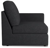 Citymod Dark Gray Fabric Right Chair