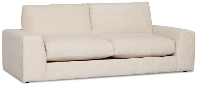 Calista Beige Fabric Sofa