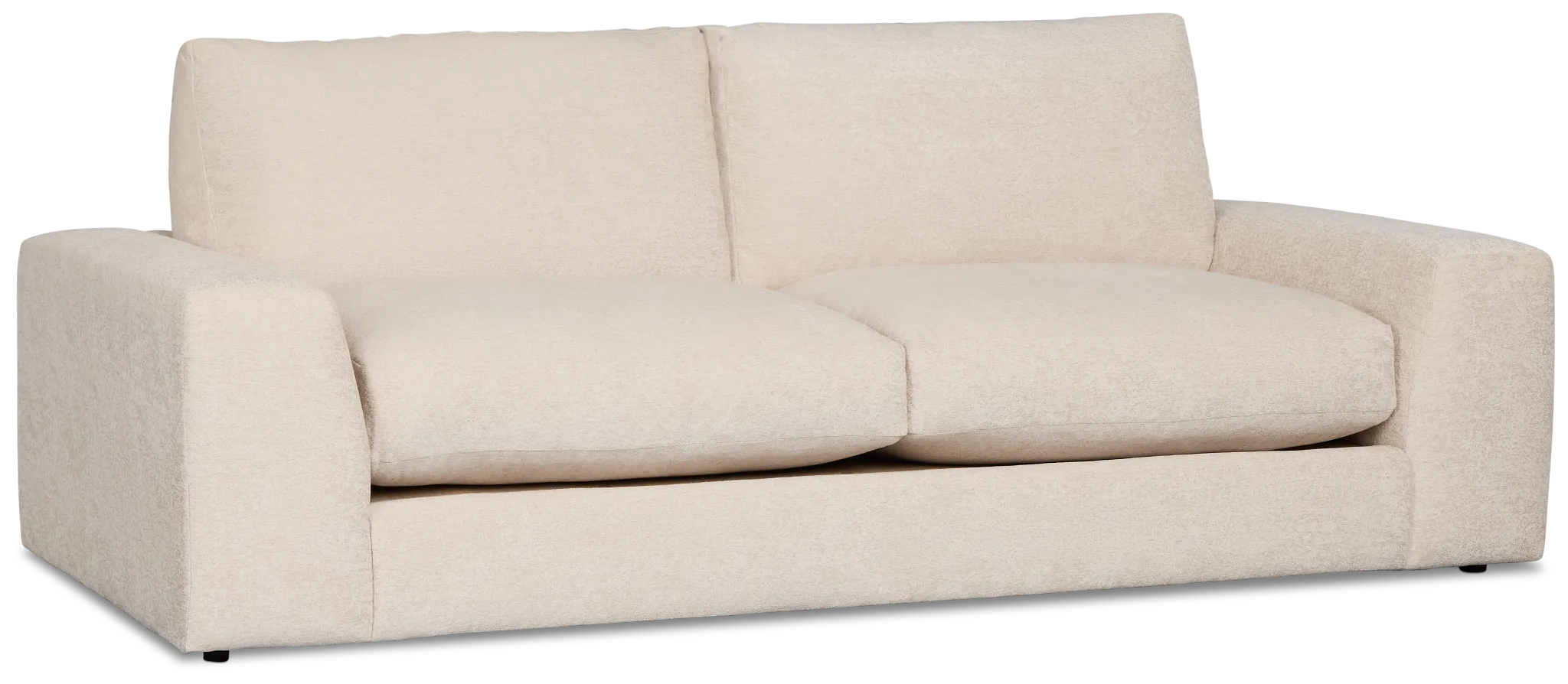 Calista Beige Fabric Sofa