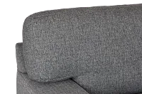 Veronica Dark Gray Down Large Right Bumper Sectional