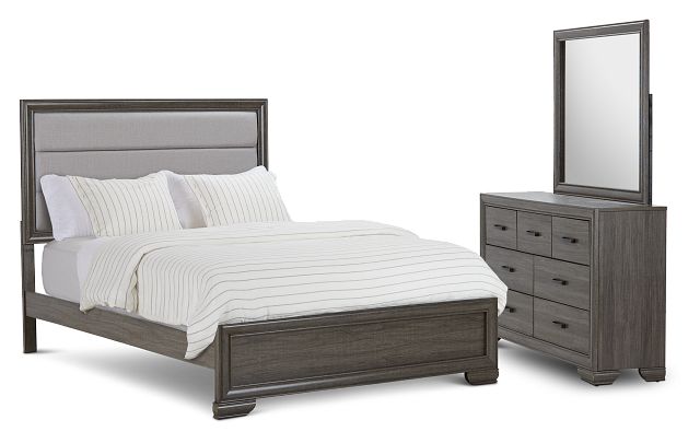 Colson Light Tone Panel Bedroom