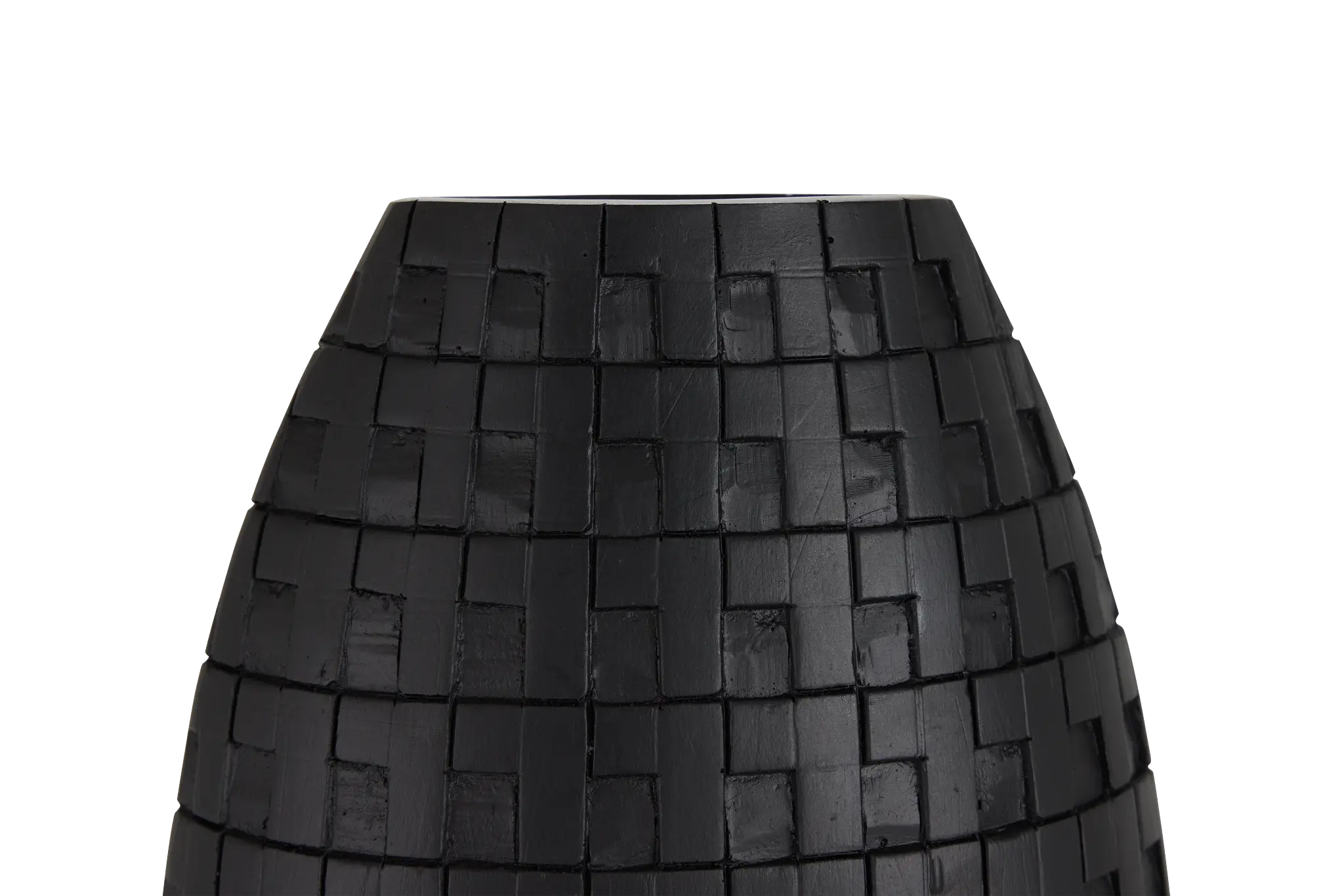 Zahara Black Short Vase Zahara Black Short Vase