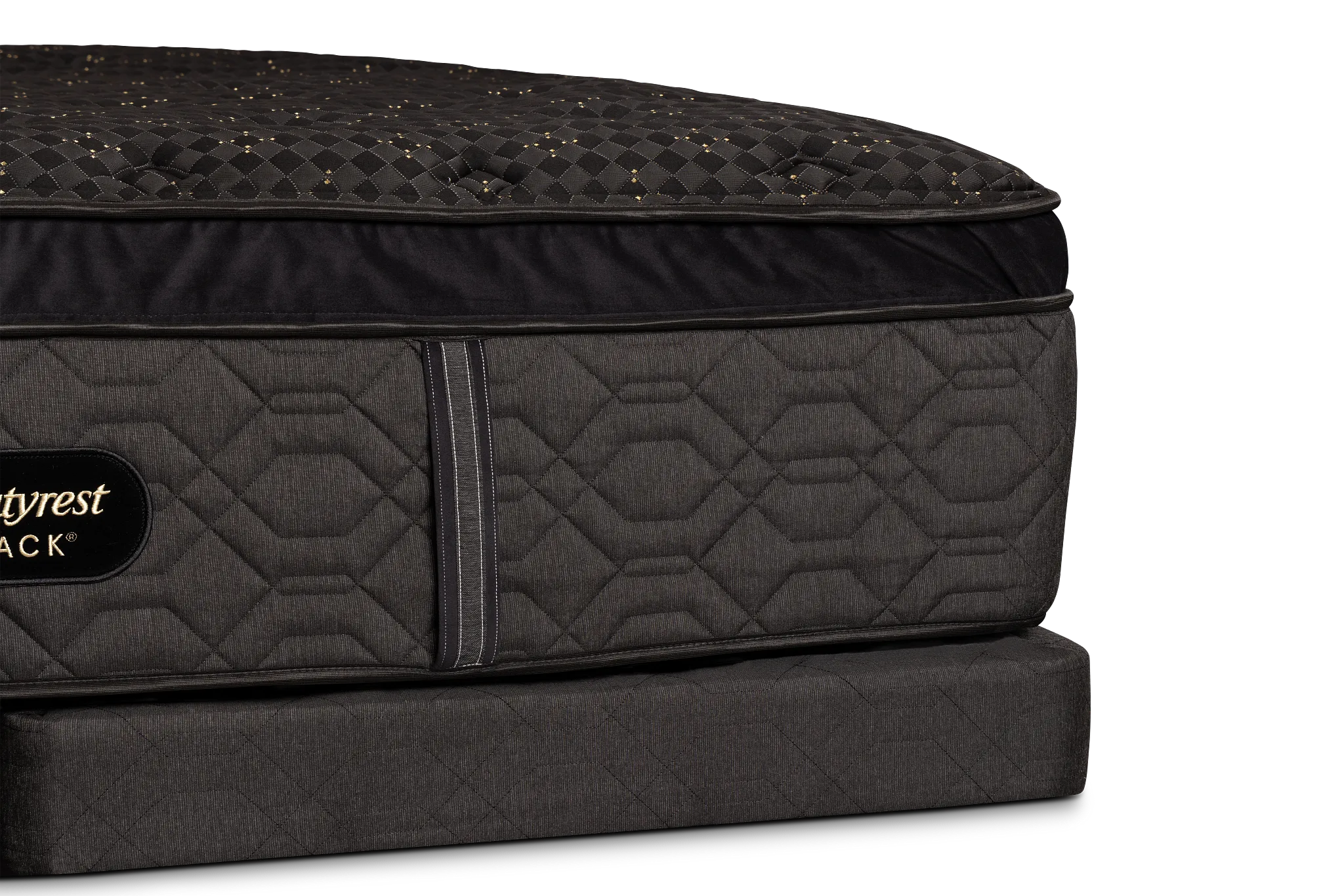 Beautyrest Black Series Four Summit Plush Low-profile Mattress Set