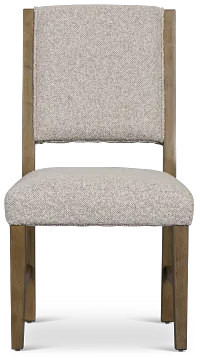 Vance Light Tone Upholstered Side Chair