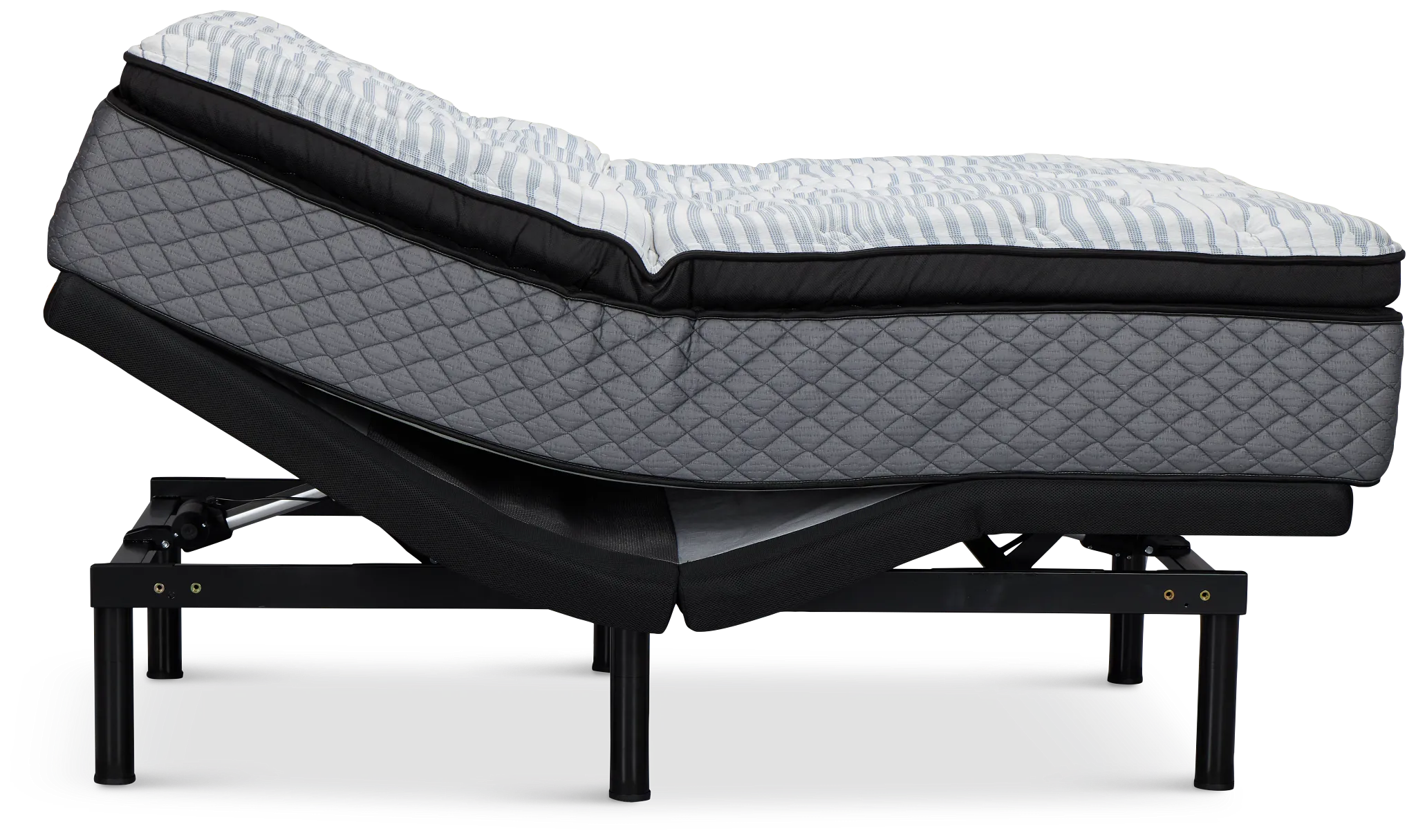 Kevin Charles By Sealy Signature Ultra Plush Deluxe Adjustable Mattress Set