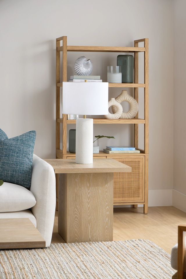Boca Grande Light Tone Chairside Table
