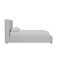 Grayton Natural Beauty Light Blue 44" Upholstered Platform Bed