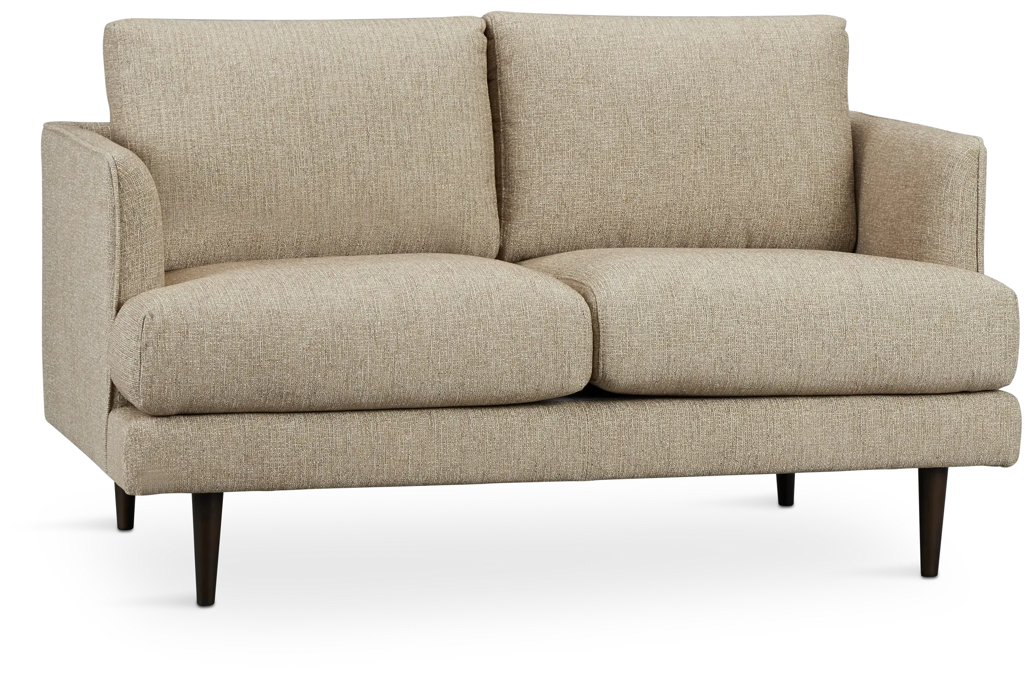 Easton Brown Fabric Loveseat Easton Brown Fabric Loveseat