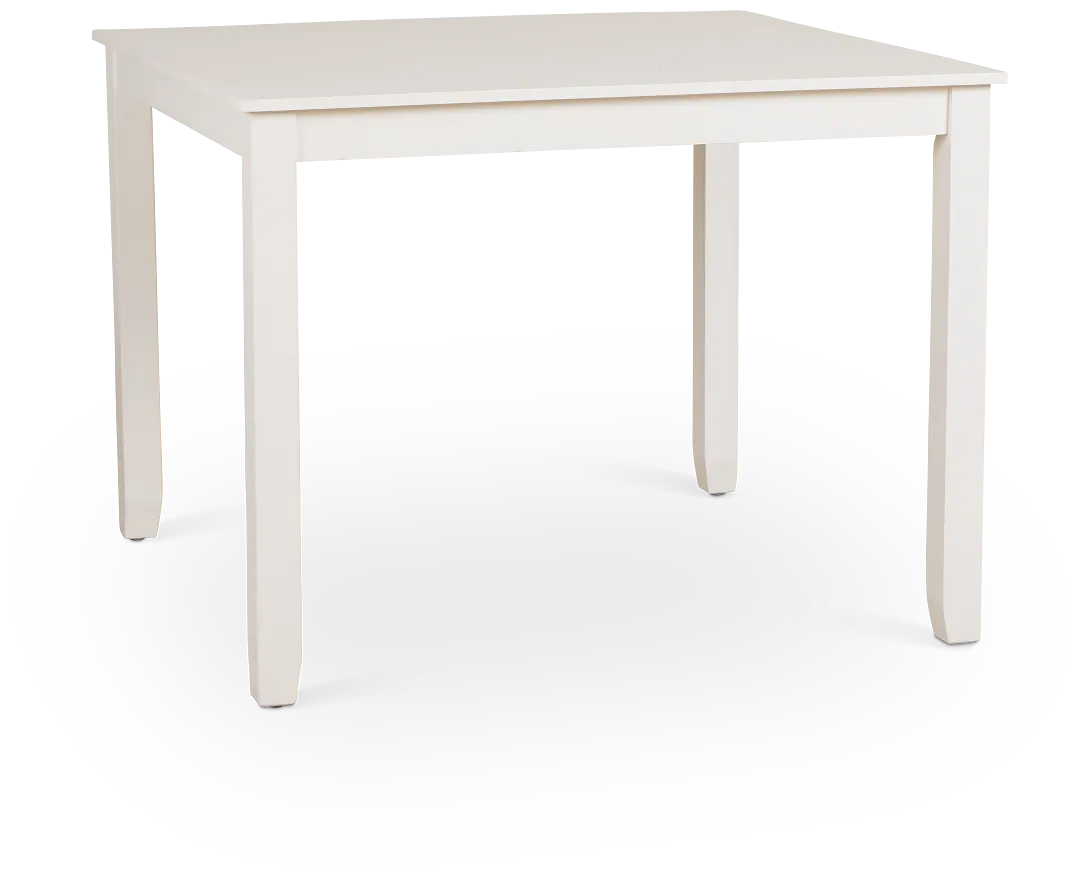 Edgartown White Square High Dining Table