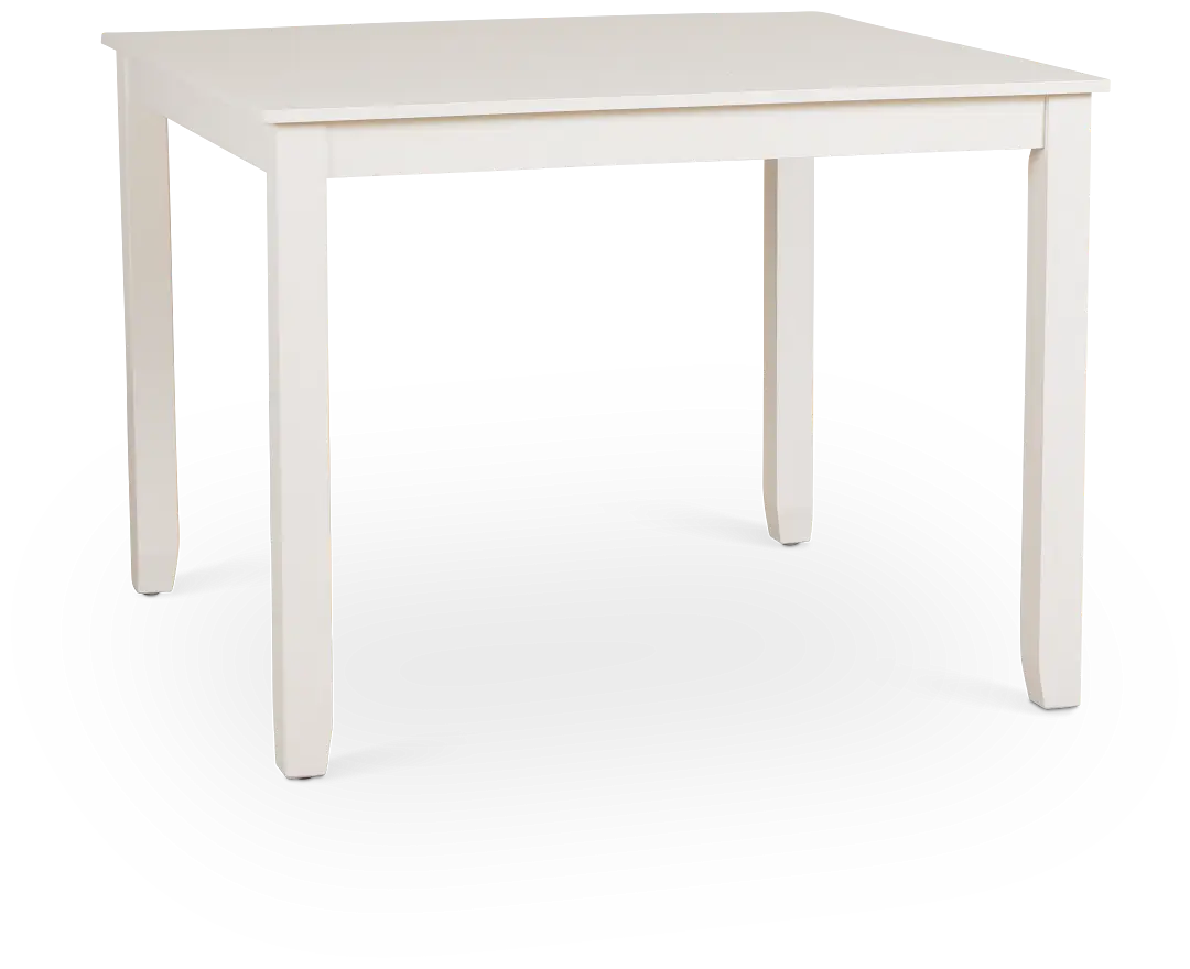 Edgartown White Square High Dining Table Edgartown White Square High Dining Table