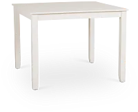 Edgartown White Square High Dining Table