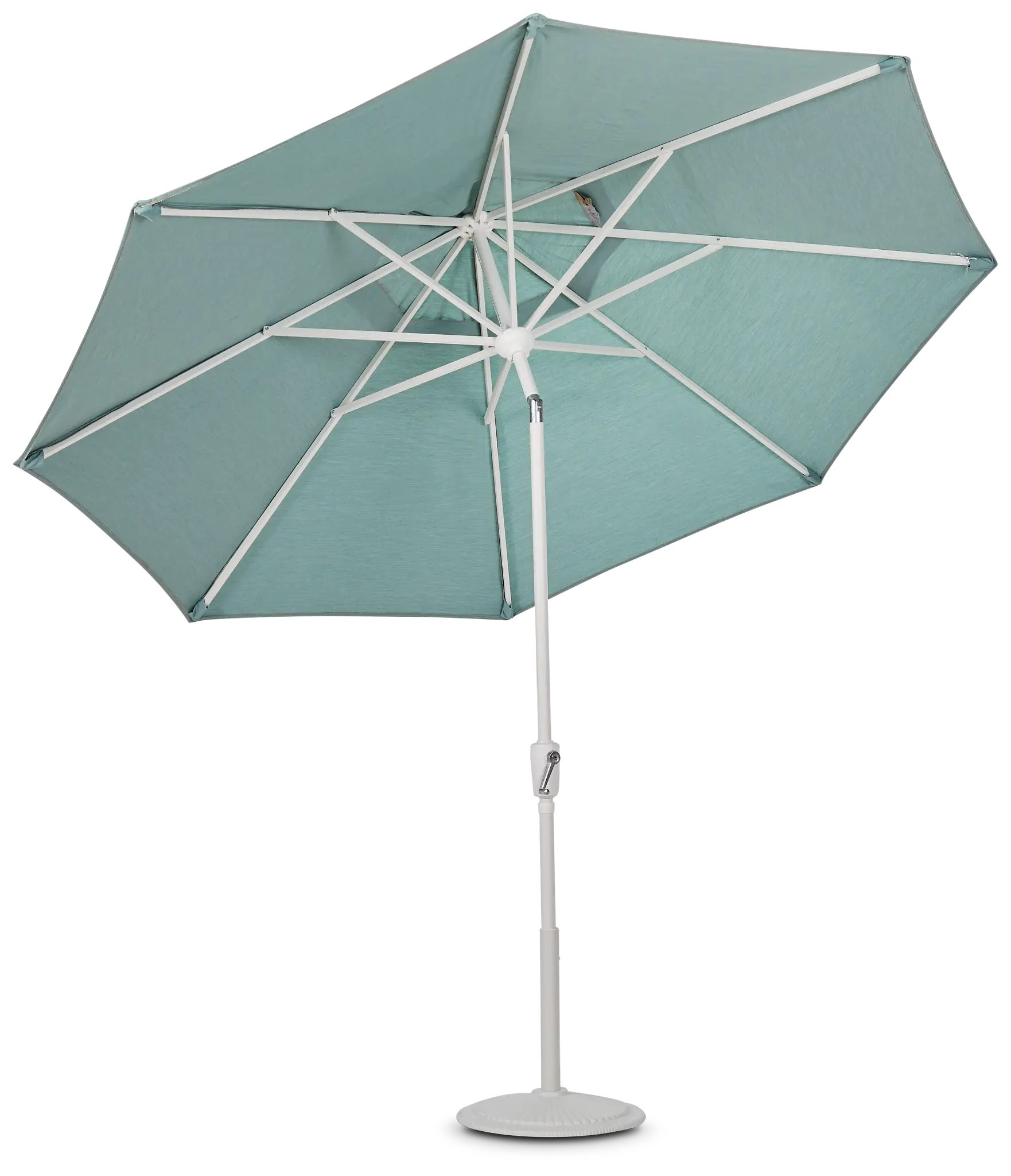 Capri Teal Umbrella Set Capri Teal Umbrella Set
