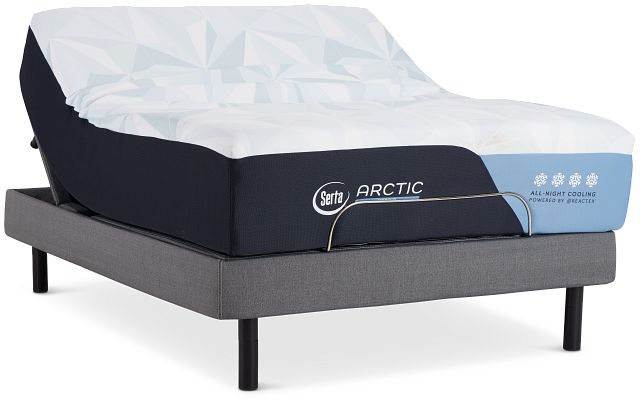 Serta Arctic Premier Plush Hybrid Adjustable Mattress Set