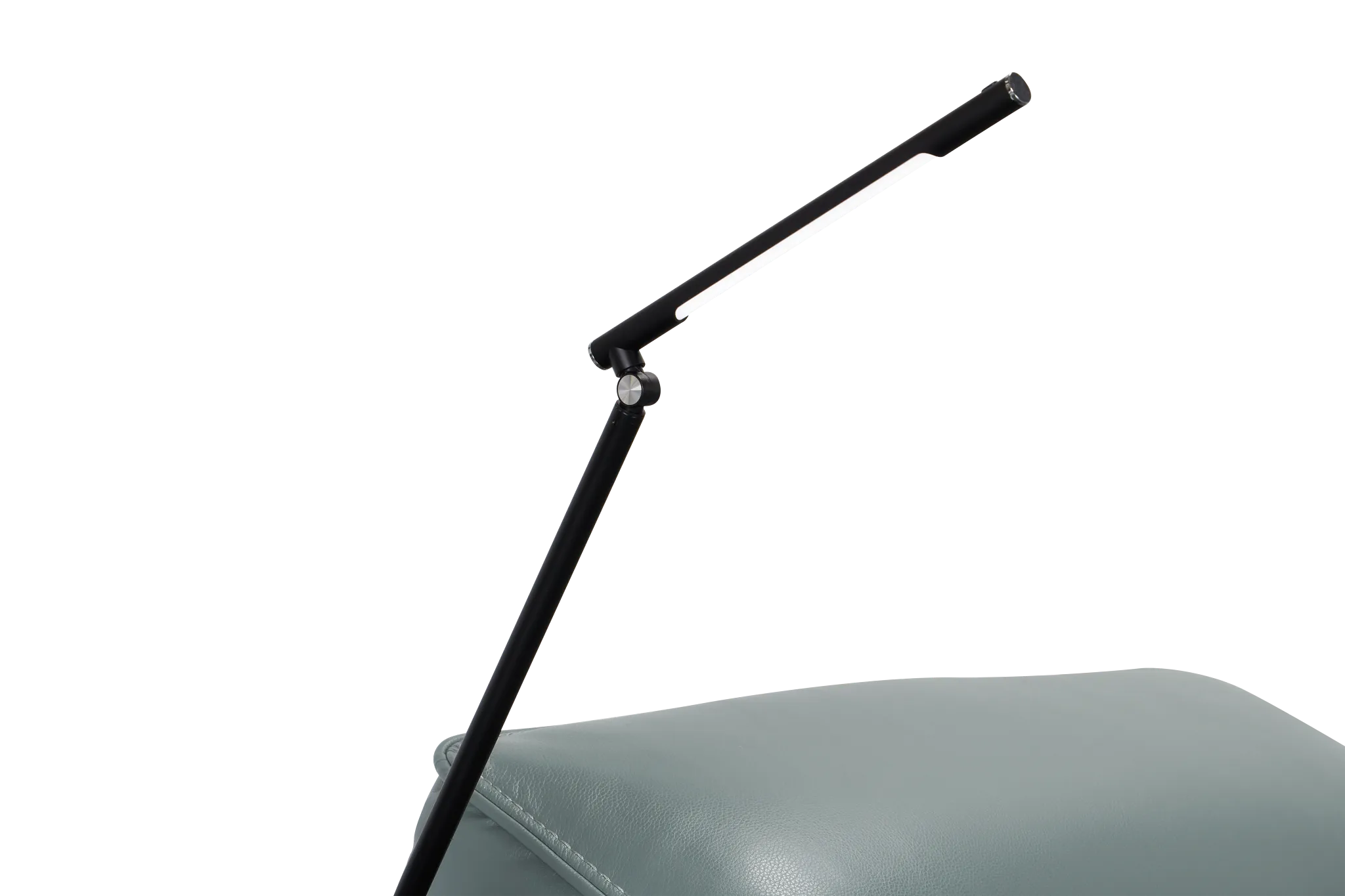 Reign Green Lthr/vinyl Large Triple Power Reclining Two-arm Sectional