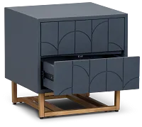 Nola Gray Accent Table