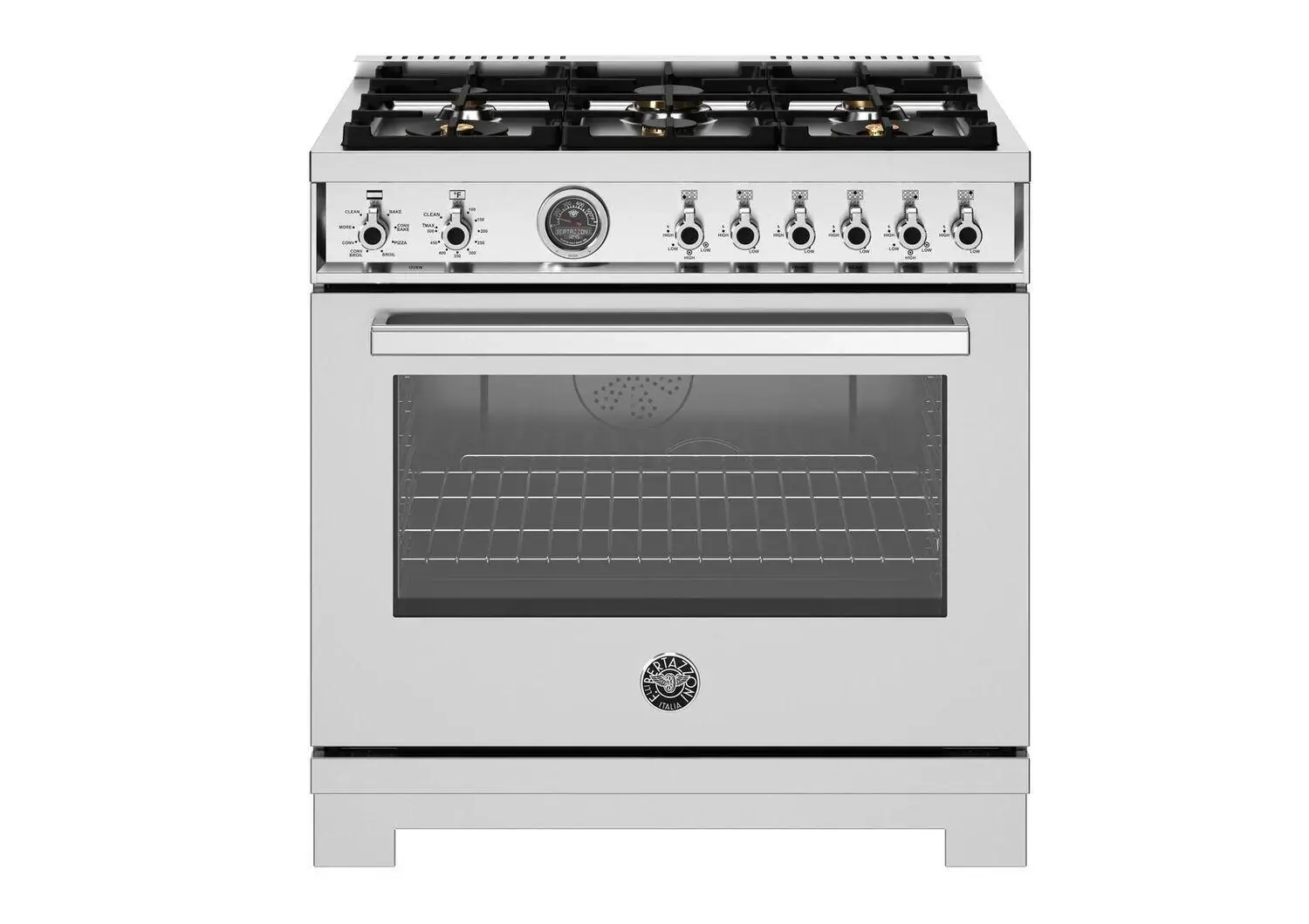Bertazzoni 366 Series Stainless Steel 36" Dual Fuel Range Bertazzoni 366 Series Stainless Steel 36" Dual Fuel Range