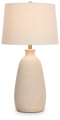 Monty Beige Table Lamp