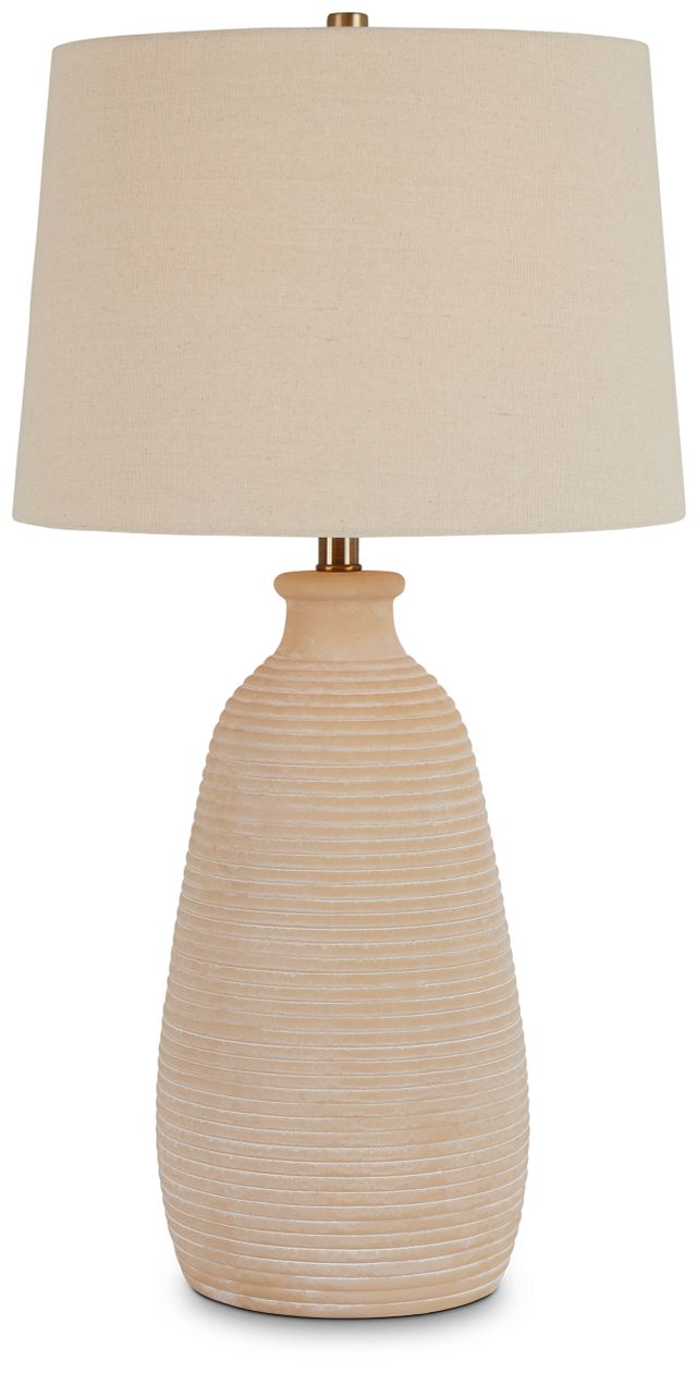 Monty Beige Table Lamp