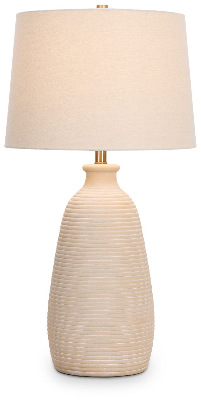 Monty Beige Table Lamp