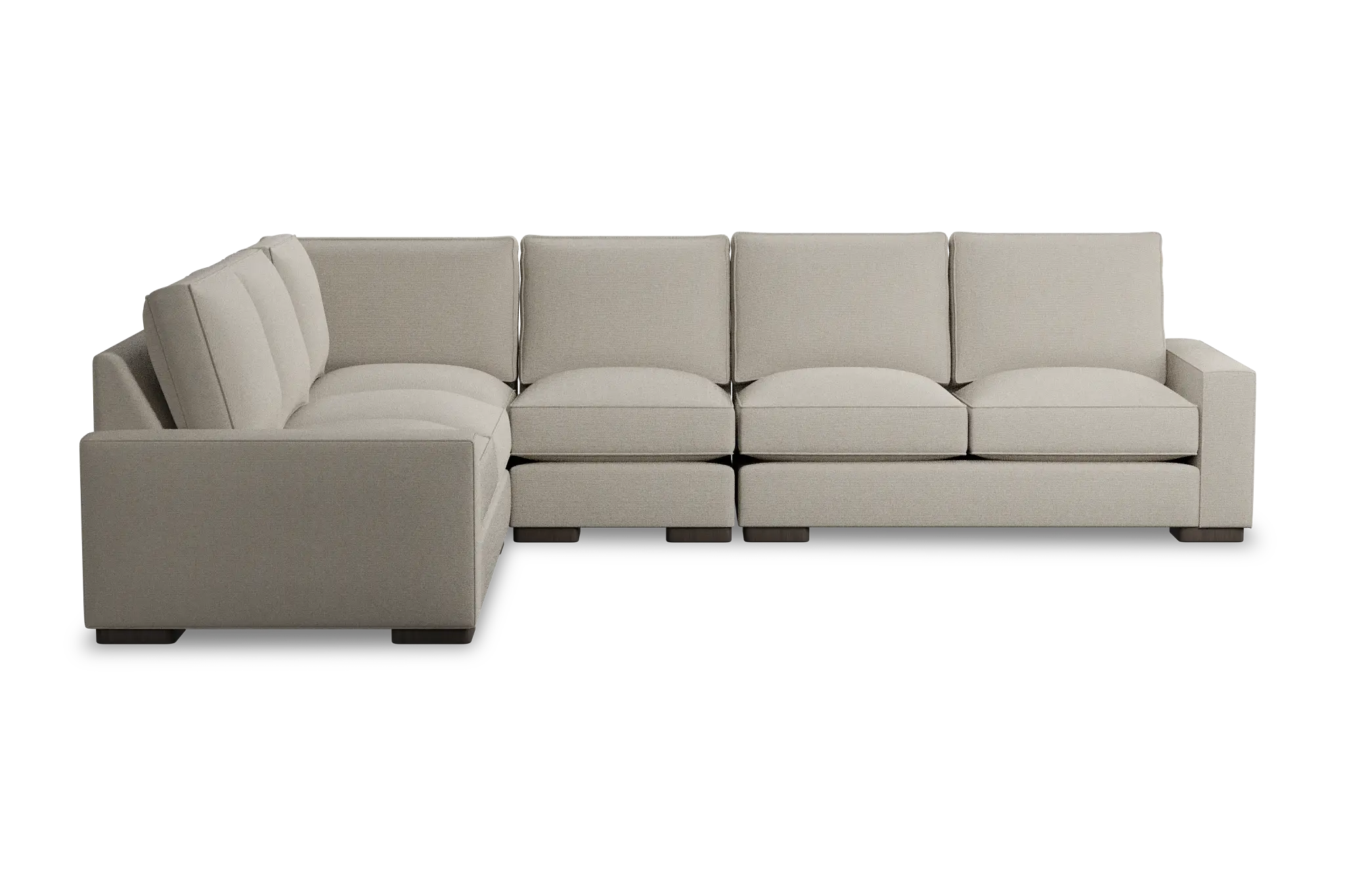 Edgewater Peyton Beige Medium Two-arm Sectional Edgewater Peyton Beige Medium Two-arm Sectional