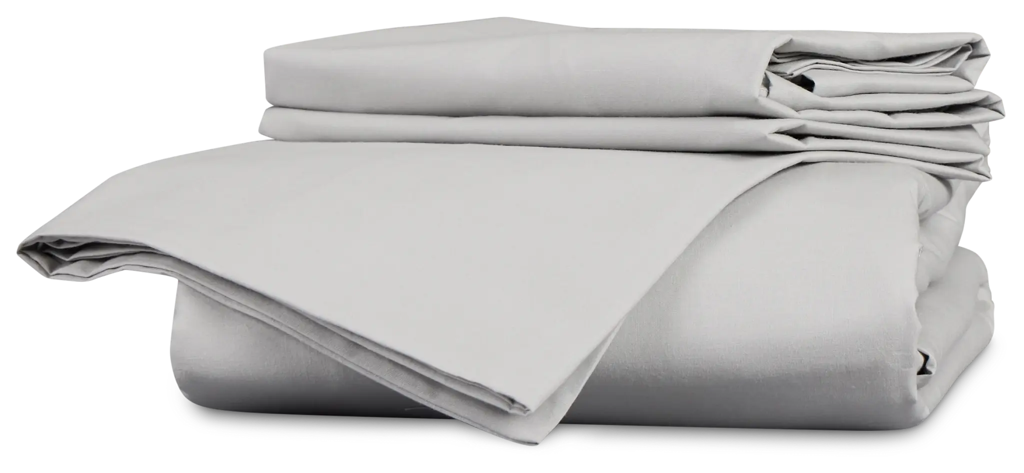 Rest & Renew Percale Cotton Gray 200 Thread Duvet Set Rest & Renew Percale Cotton Gray 200 Thread Duvet Set