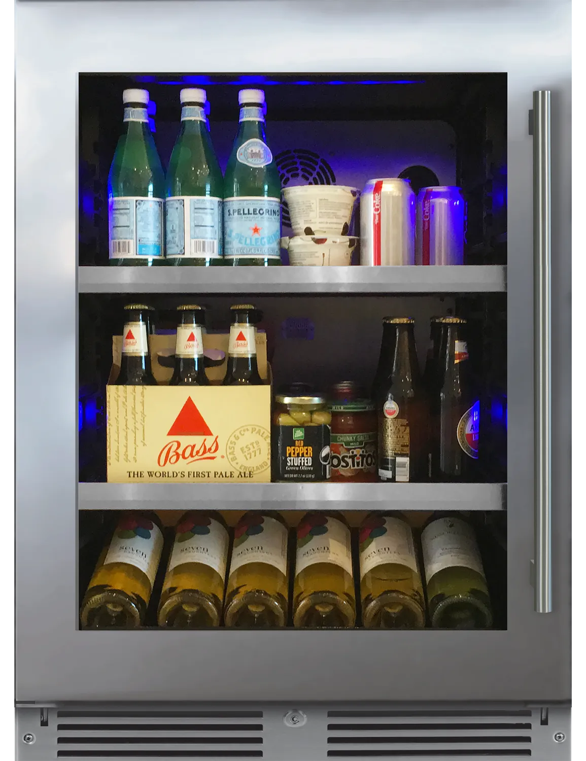 Xo Appliance 24 Series Beverage Center Stainless Steel Lt Hinge Specialty Refrigerator