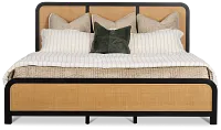 Pacific Two-tone Platform Bed