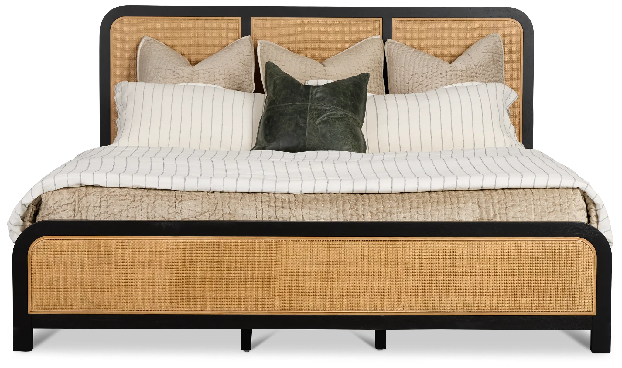 Pacific Two-tone Platform Bed