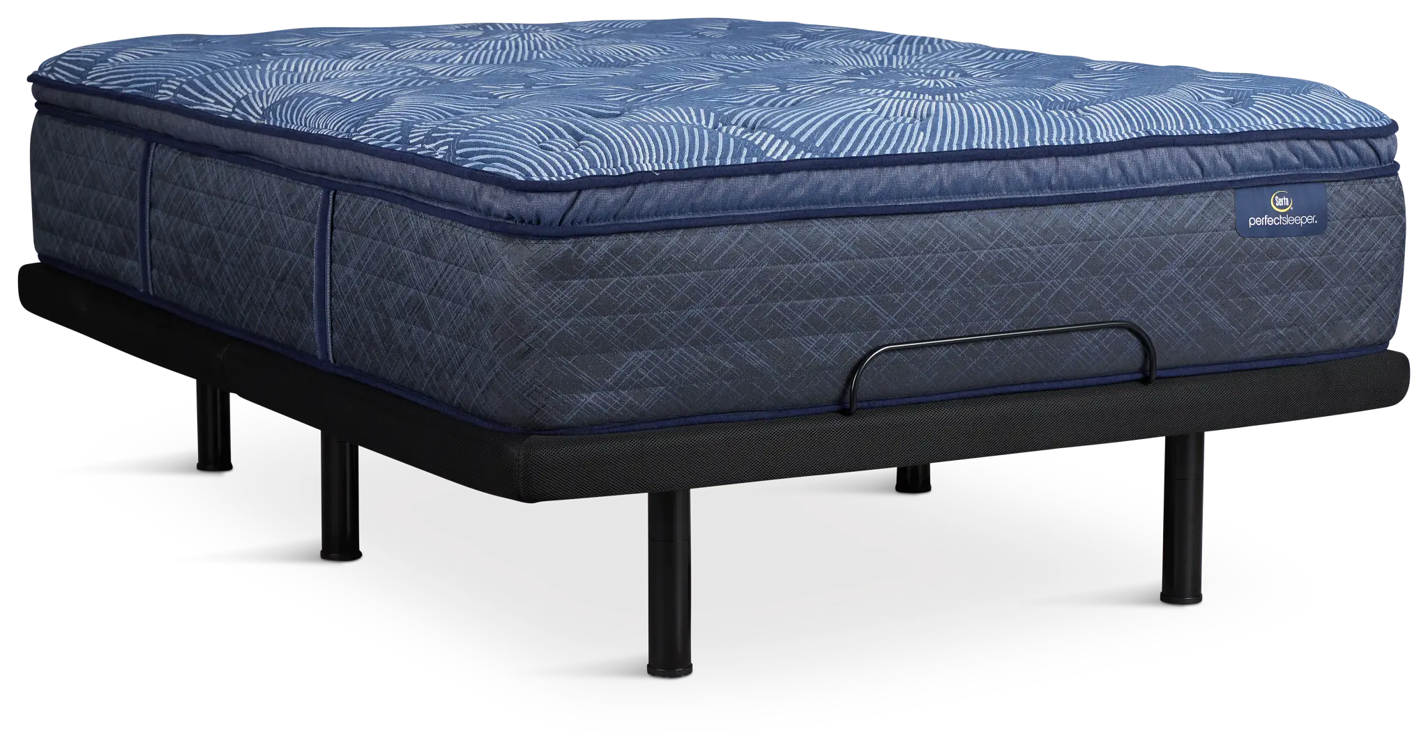 Serta Perfect Sleeper Cobalt Calm Plush Plus Adjustable Mattress Set Serta Perfect Sleeper Cobalt Calm Plush Plus Adjustable Mattress Set