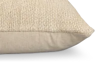 Helterna Ivory 22" Square Accent Pillow