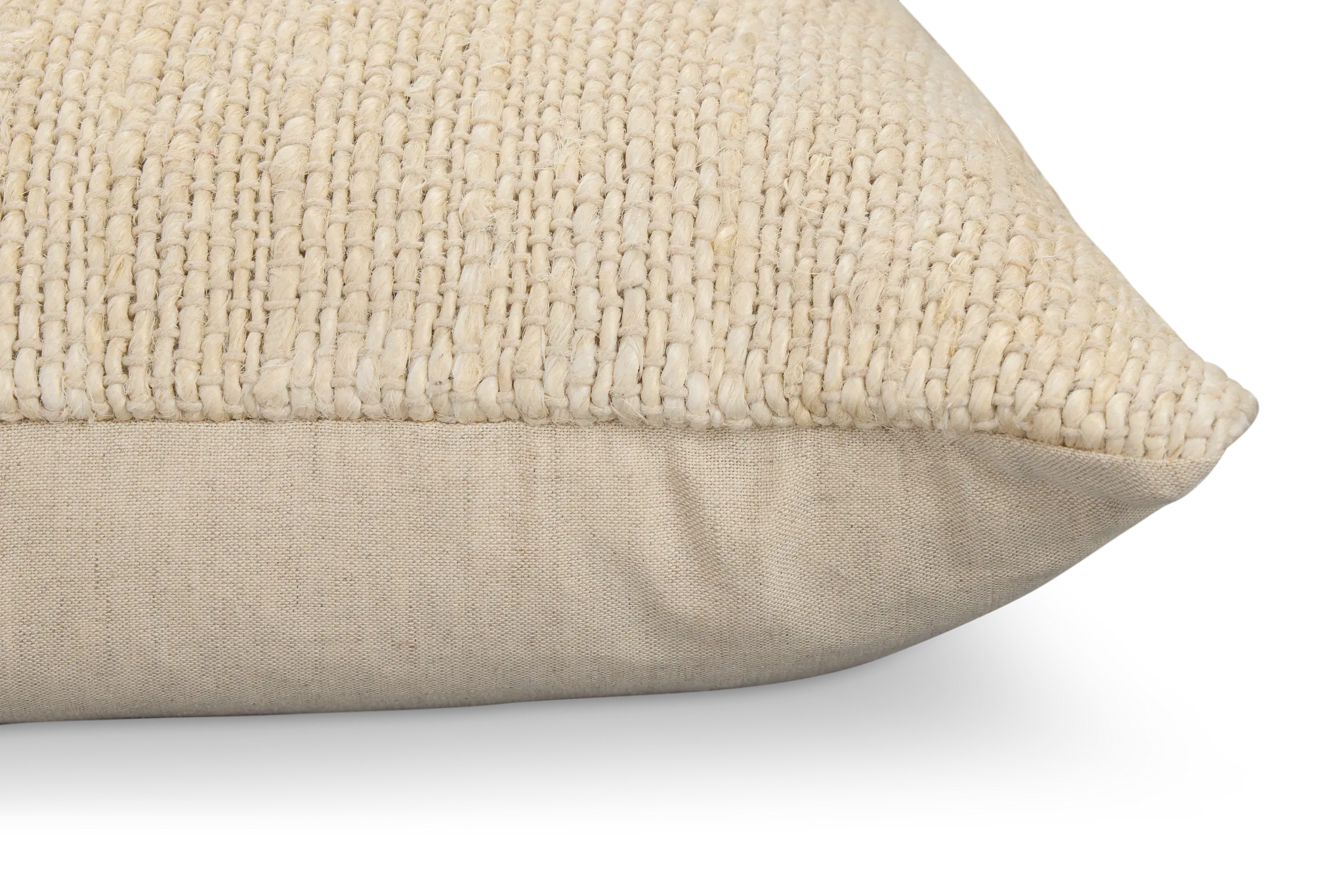 Helterna Ivory 22" Square Accent Pillow