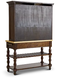 Savannah Dark Tone China Cabinet