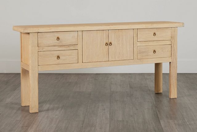 Hazel Light Tone 4-drawer Console Table