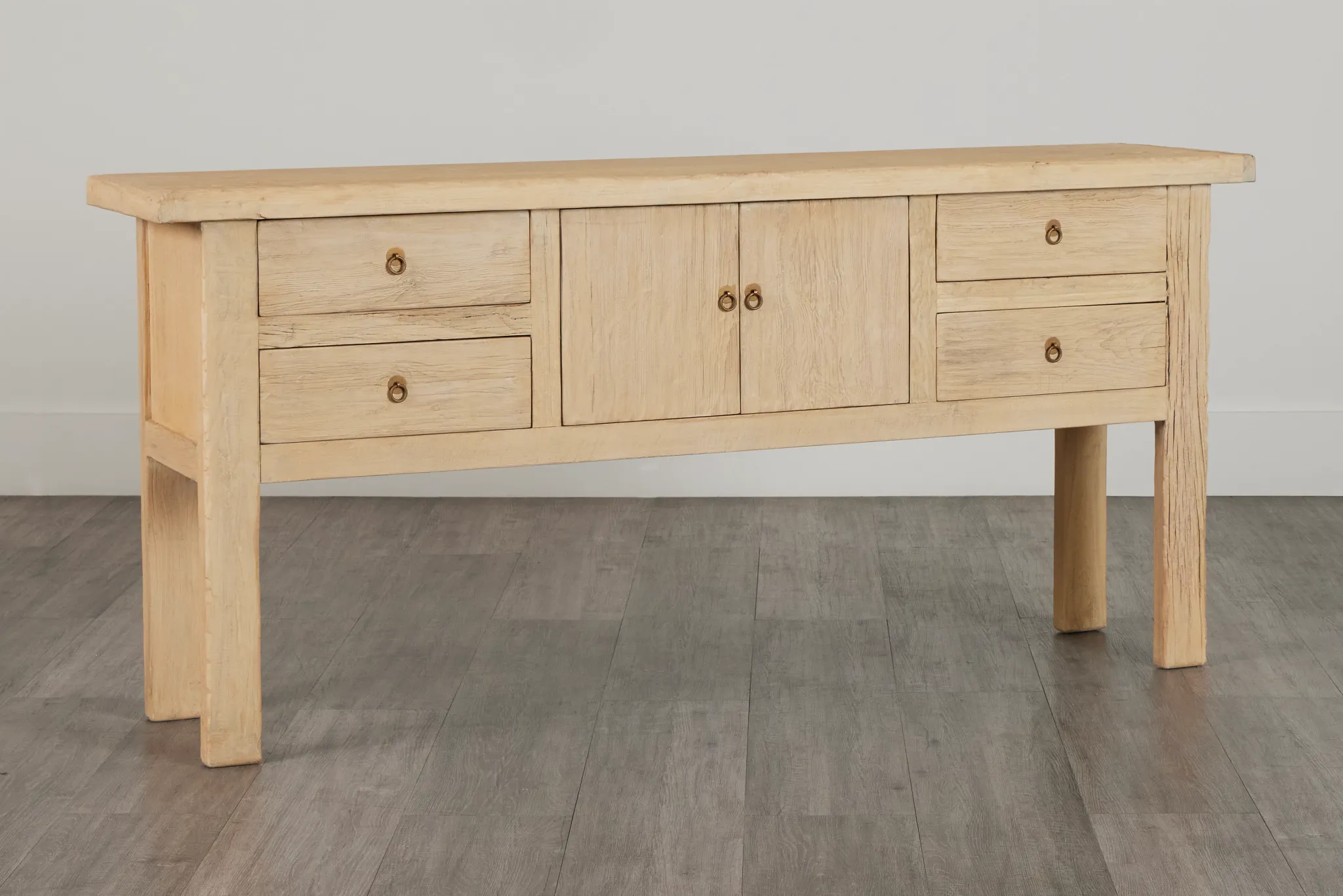 Hazel Light Tone 4-drawer Console Table