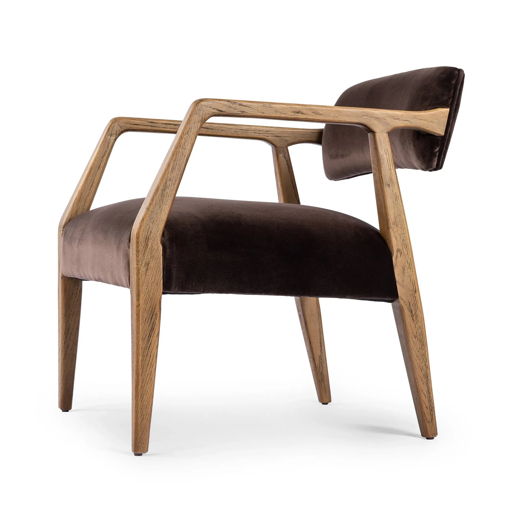 Four Hands Joe Brown Velvet Accent Chair